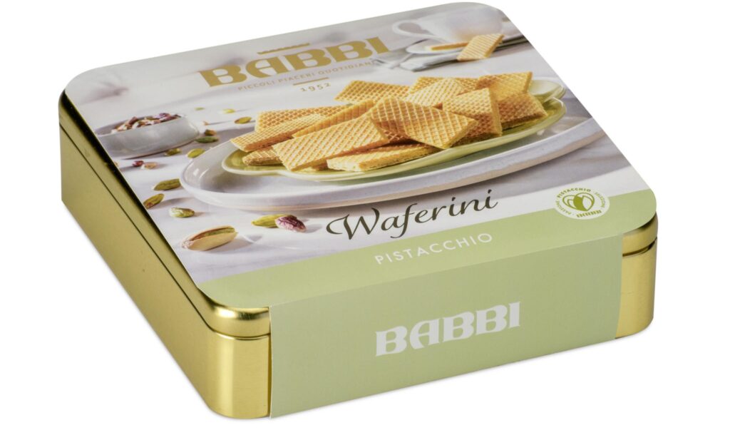 Waferini al Pistacchio