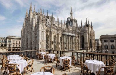 Milano, terrazza dell'Arengario