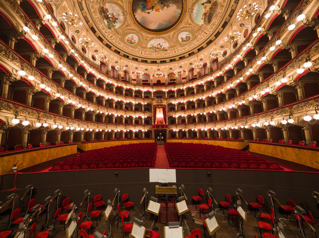 Catania, Teatro Massimo Bellini @Archivio Regione Siciliana - P.Barone
