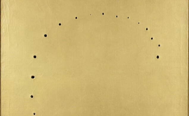 Lucio Fontana, Concetto spaziale (1962)